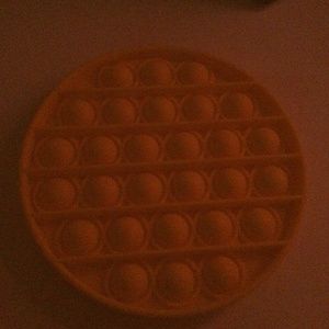 Yellow CIRCLE POP IT